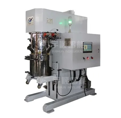 Vacuum Double Planetary Mixer With High Speed Disperser
